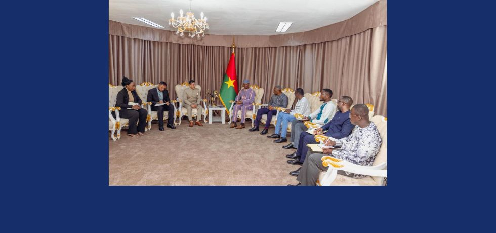 Ambassador Om Prakash Meena called on H.E. Mr. Ousmane Bougouma, the President of Transitional Legislative Assembly of Burkina Faso on September 10, 2025